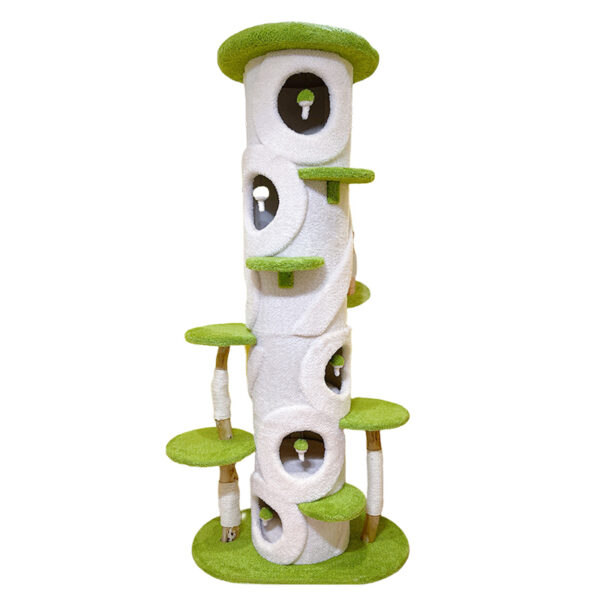 High-rise mushroom house sisal bucket