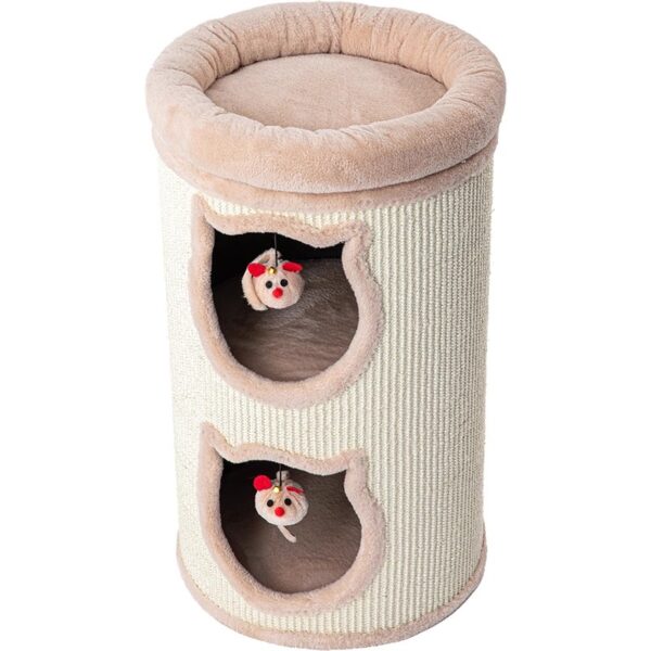 Sisal three-layer cat climbing frame - Image 2