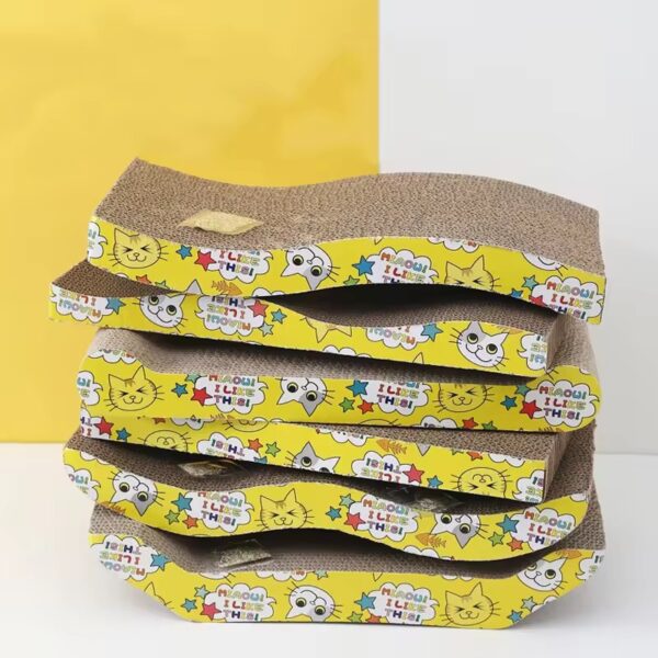 Cat scratch board replacement core with stickers - Image 3