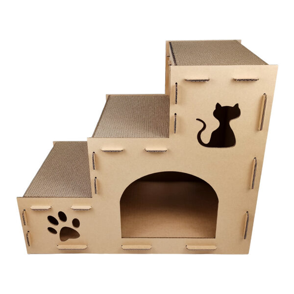 Three-story staircase cat litter - Image 3