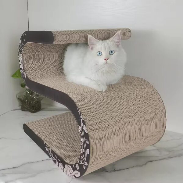 S-shaped cat scratching board - Image 2