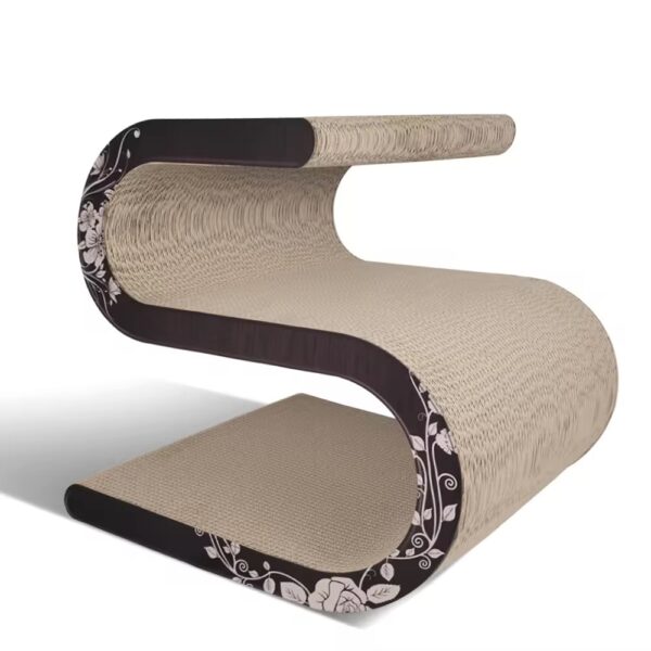 S-shaped cat scratching board - Image 4